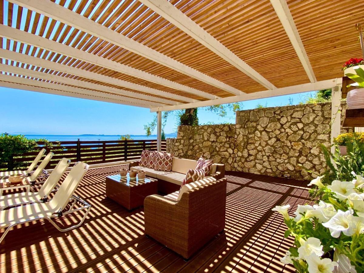 Villa Barbati Dream with private pool Pyrgi  Esterno foto