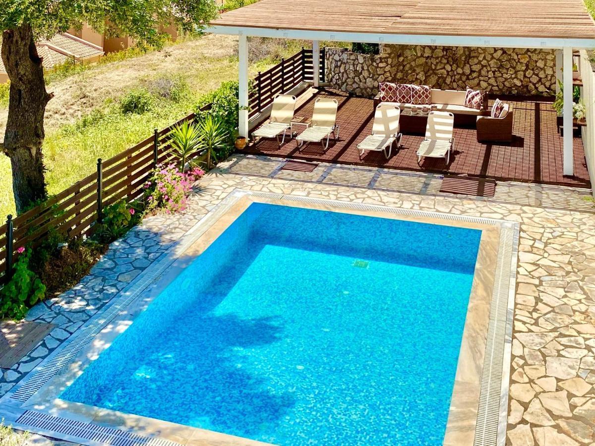 Villa Barbati Dream with private pool Pyrgi  Esterno foto